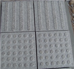 Grey Vivacqua Granite Blind Paving Stone Cubes