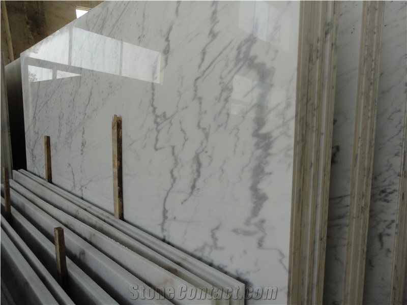 Guangxi White Marble Flooring Tile Slabs Floor