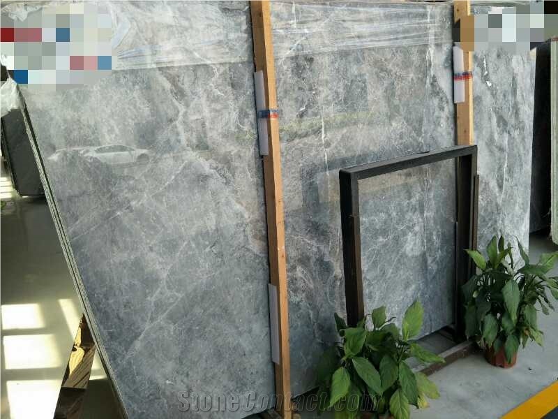 Sky White Marble Flooring Tile Wall Slabs Pattern
