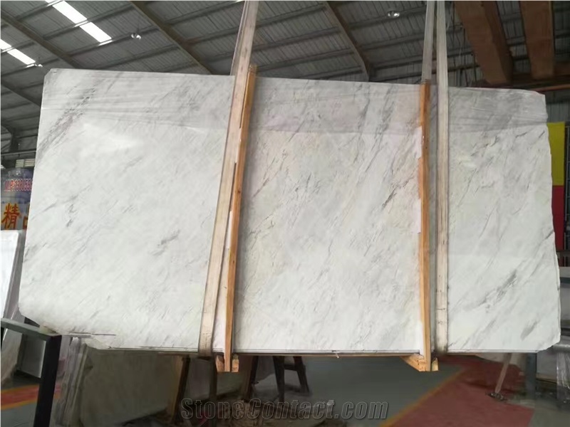 Volakas Marble Slabs Wall Tiles Flooring White