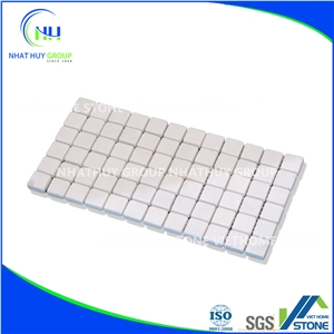 Marble Mosaic, Marble Mosaic Wall Panel in Net