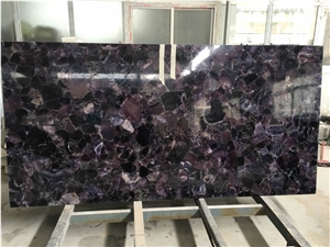 Translucent Amethyst, Purple Semiprecious Stone