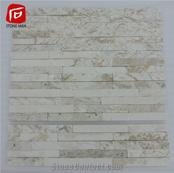 Chinese Good Quality Slabaster White Culture Stone