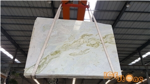Chinese Moon River Marble,Changbai White Slab,