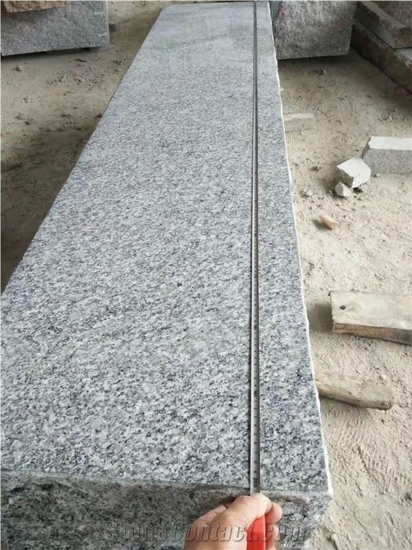 Chinese Natural Grey Granite Stone Bench