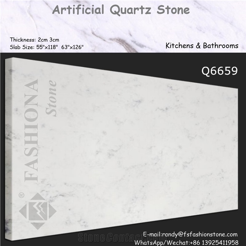 Quartz Stone Slabs for Interior Countertops