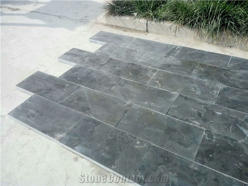 Black Limestone Slab ,Tiles