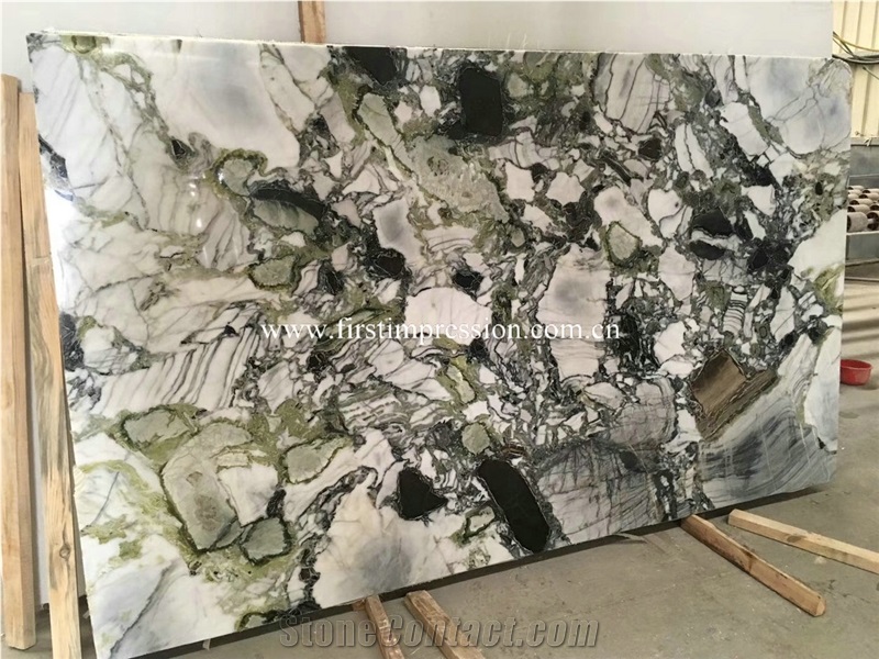 High Quality&Best Price White Beauty Marble Slabs