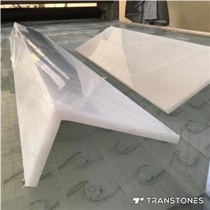 Faux Translucent Resin Stone Panel Alabaster Slab