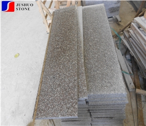 China G664 Pink Granite Stairs & Steps,Misty Tiles