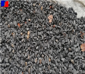 Granite Black Pebble Gravel for Garden Decortation
