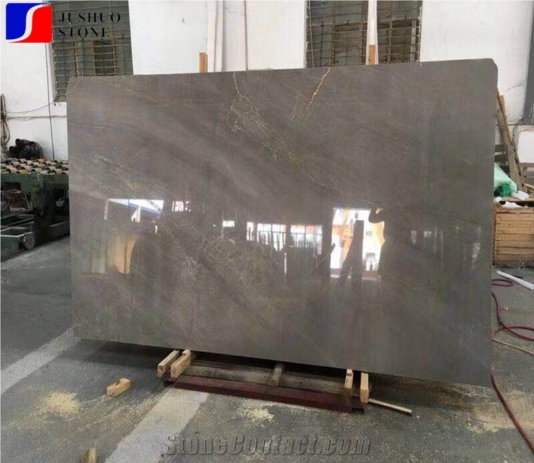 Polished Pacific Gray Marble Slab Tops Selling