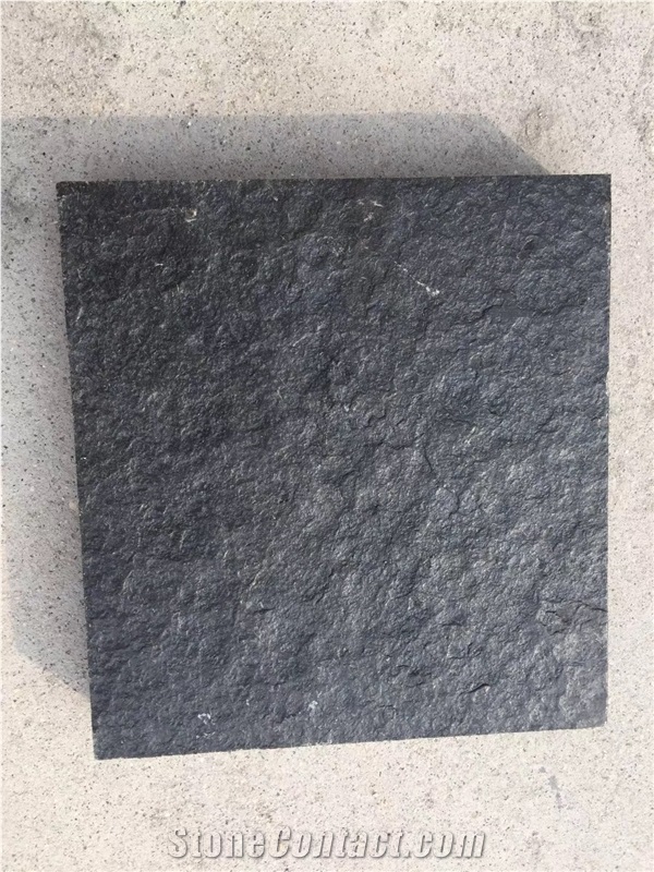 New Stone China King Pure Black Granite Sample Tile