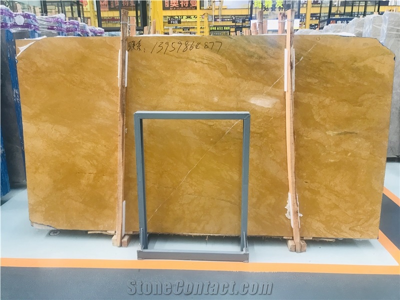 China Yellow Marble Royal Golden Flooring Tiles