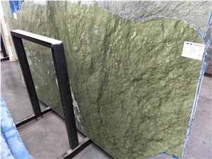 Polished Ming Green Marble Slab Countertops