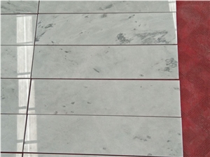 Chinese White Marble Stone Polished Square Tiles