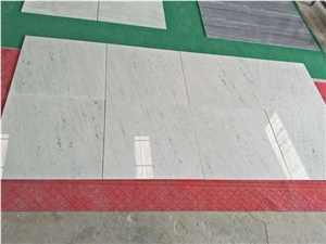 Chinese White Marble Stone Polished Square Tiles