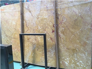 Kalen Gold Marble Polished Stone Cut to Size Slabs