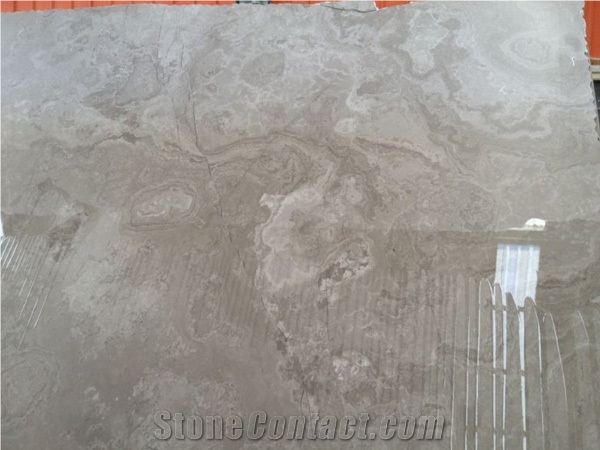 White Wood Cross Cut Slab,Marble Tiles and Slabs