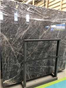 Hermes Grey Marble Slab/Tile for Wall Cladding