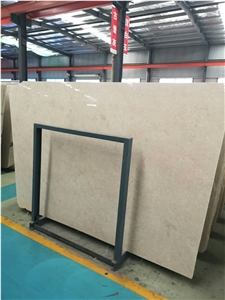 Ottoman Beige Marble Slab/Tile for Wall Cladding