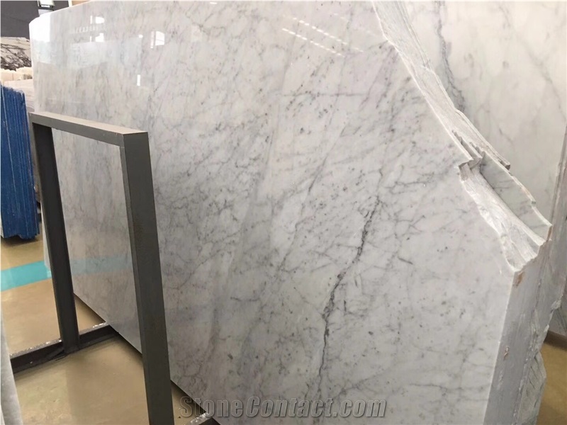 Own Factory Blanco Carrara White Marble Slab/Tile