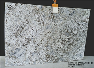 India Alaska White Granite Slabs 2cm, 3cm