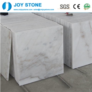 Carla White Marble Polished Floor Tile for Sale