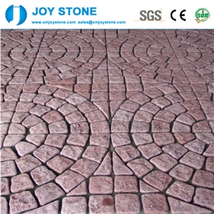 Flamed Dayang Red Porphyry Granite Outdoor Pavers