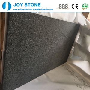 Flamed G654 Black Granite Cheap Stone Covering