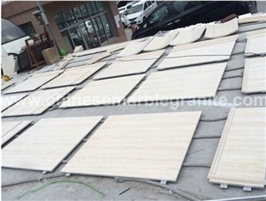 Beige Grain Marble Aluminum Honeycomb-Backed Panel