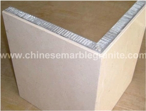 Beige Marble Aluminum Alloy Stone Aluminum Panel