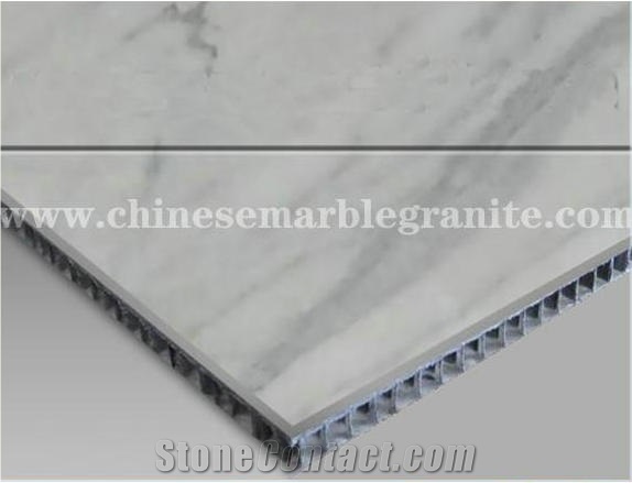 Calacatta White Marble Composite Honeycomb Panels