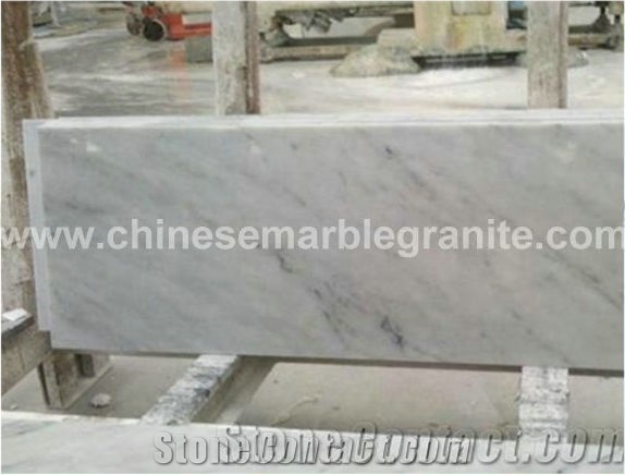 Carrara White Marble Aluminum Honeycomb-Back Panel