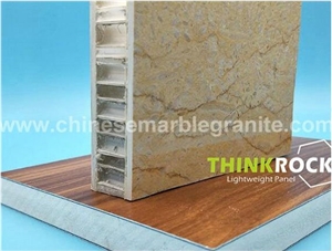 Sunny Yellow Composite Aluminum Honeycomb Panel