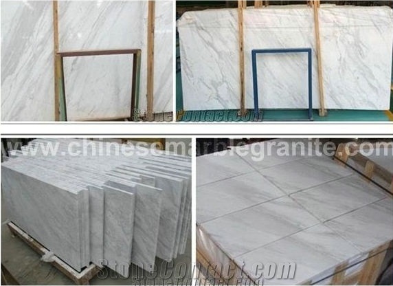 Volakas White Marble Aluminum Honeycomb-Back Panel