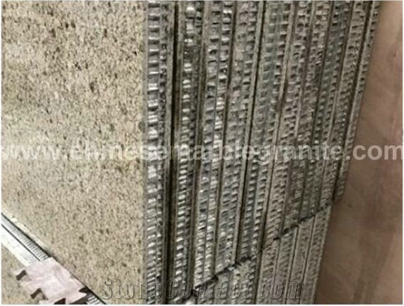 White Granite Composite Aluminum Honeycomb Panel