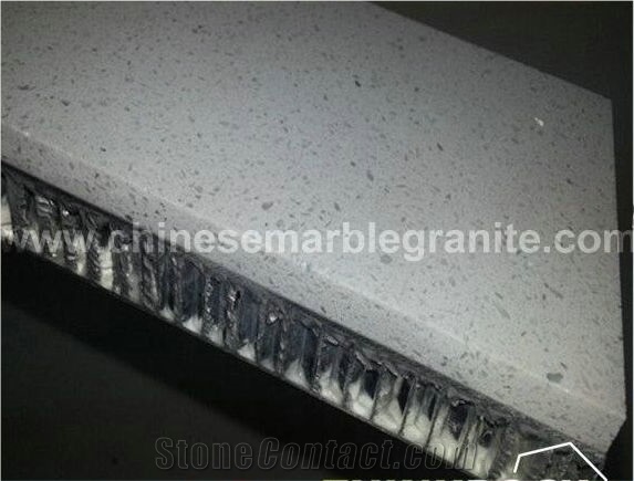 White Quartzite Composite Aluminum Honeycomb Panel
