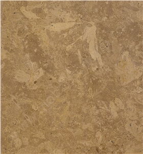 Flower Gold Limestone Slab Tiles for Walling