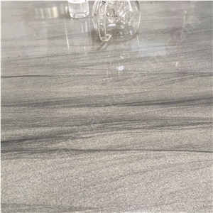 Gem Grey Quartzite Square Table Top Custom