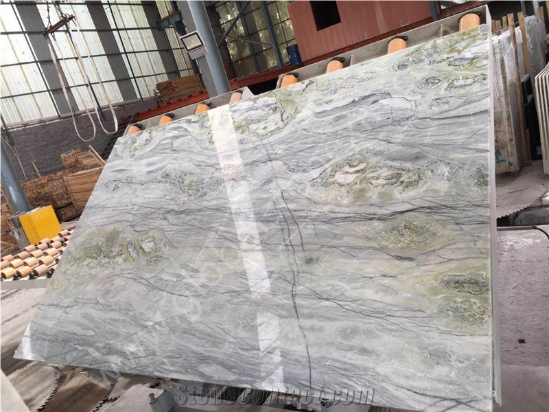 Magic Seaweed Marble Slabs Tiles for Feature Wall