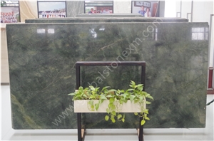 Peacock Green Marble Slabs Tiles for Swimming Pool