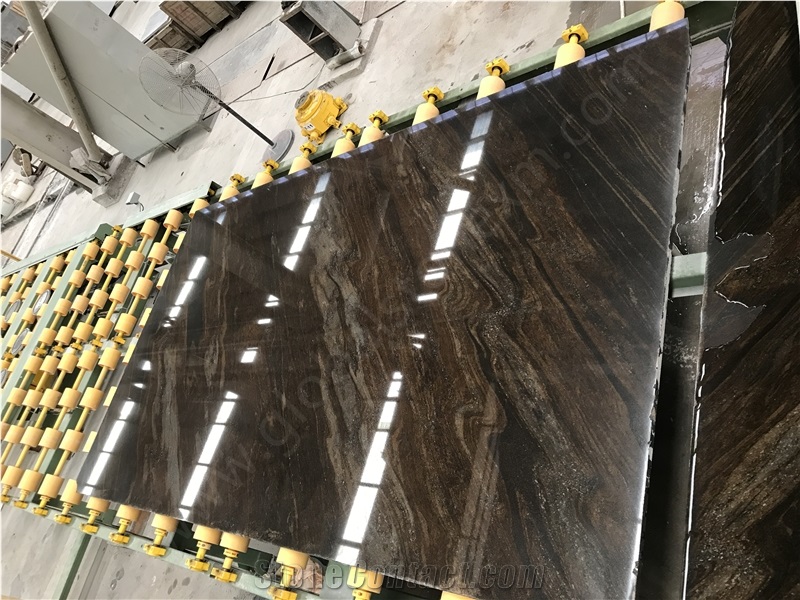Quicksand Brown Granite Slab Tiles Cut to Size