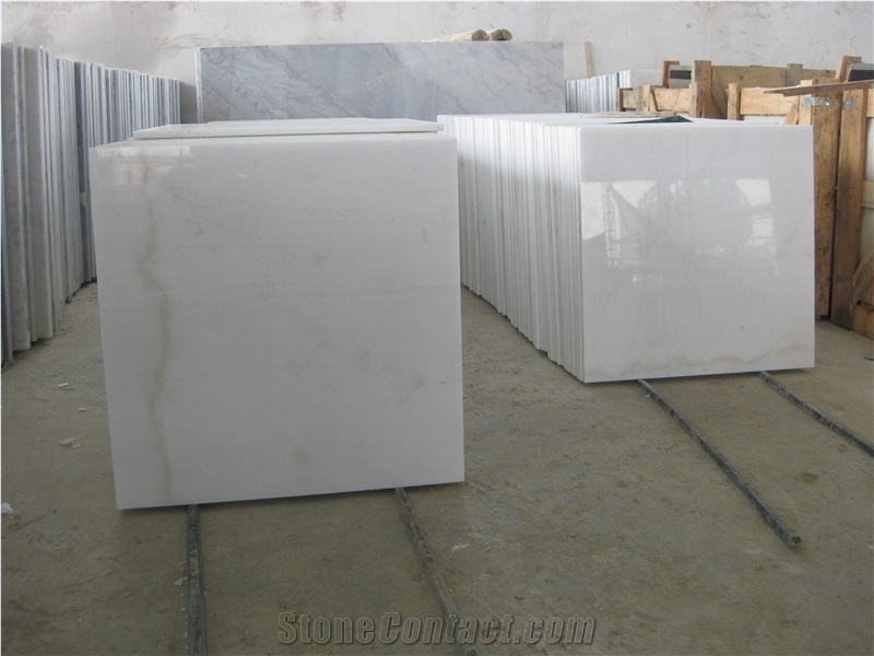 Guangxi White Marble Slab/Tile,China White Marble
