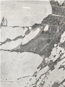 Winter Cold River Snow Marble Slabs,Floor Tiles