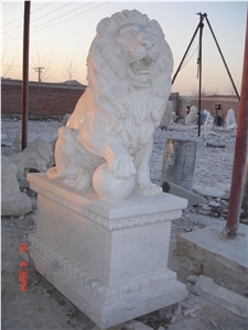 Marble Elephant Statue Animal Sculpture Customize