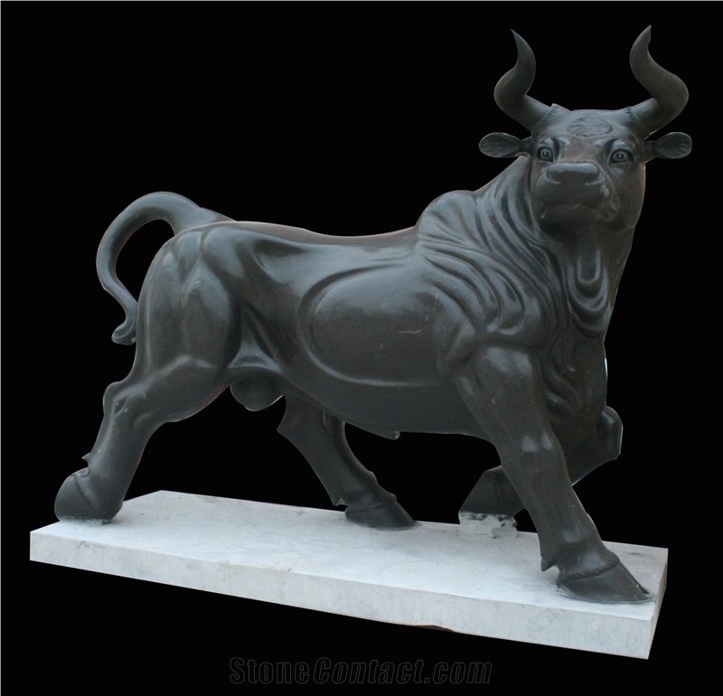 Marble Ox Bull Statue Animal Sculpture Custom-Made