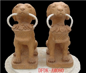 Stone Dog Statue Animal Sculpture Custom-Made