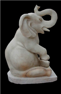 Stone Elephant Statue Animal Sculpture Custom-Made