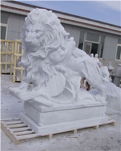 Travertine Horse Statue Animal Sculpture Customize